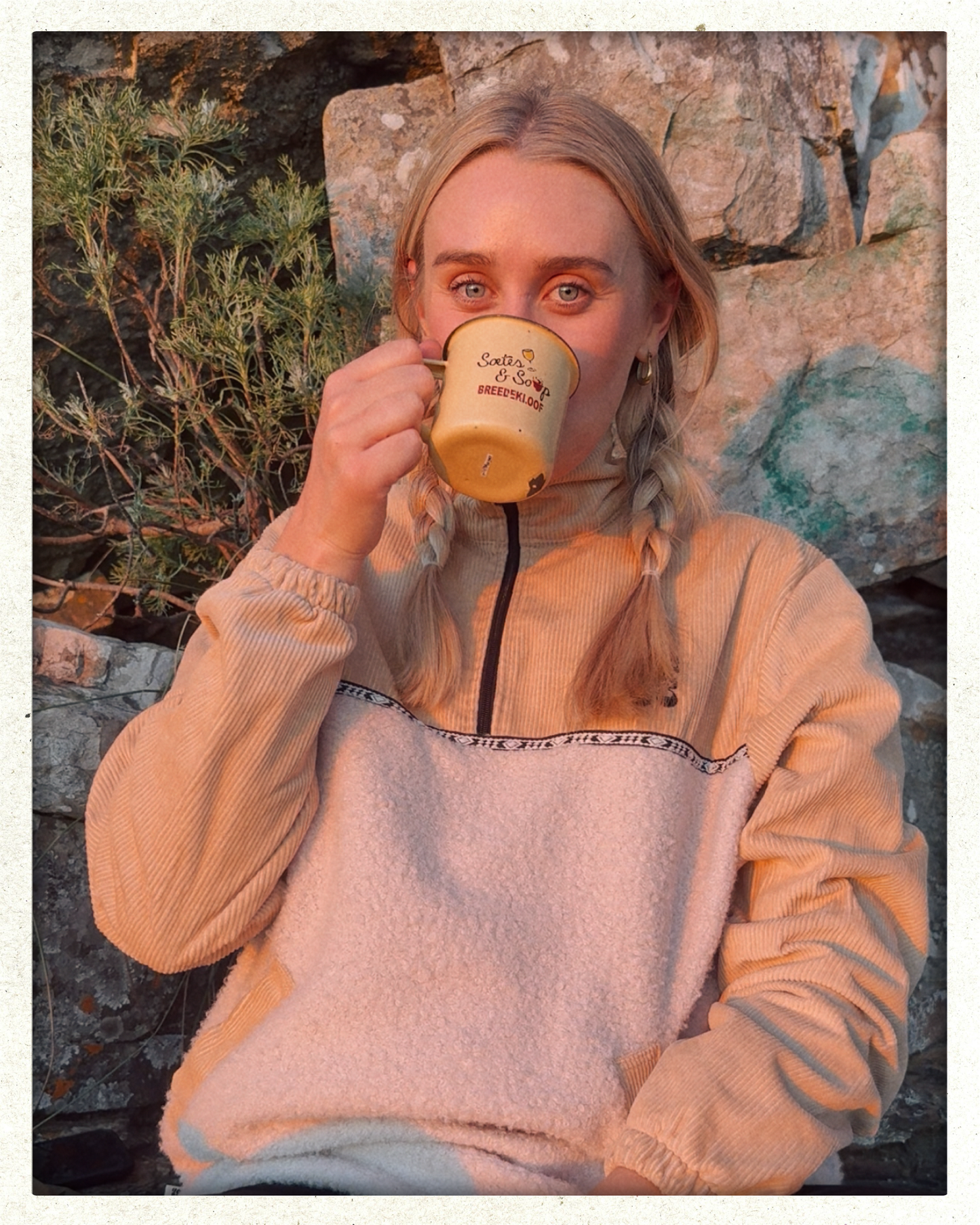 Dawn quarter zip - Butter Sherpa