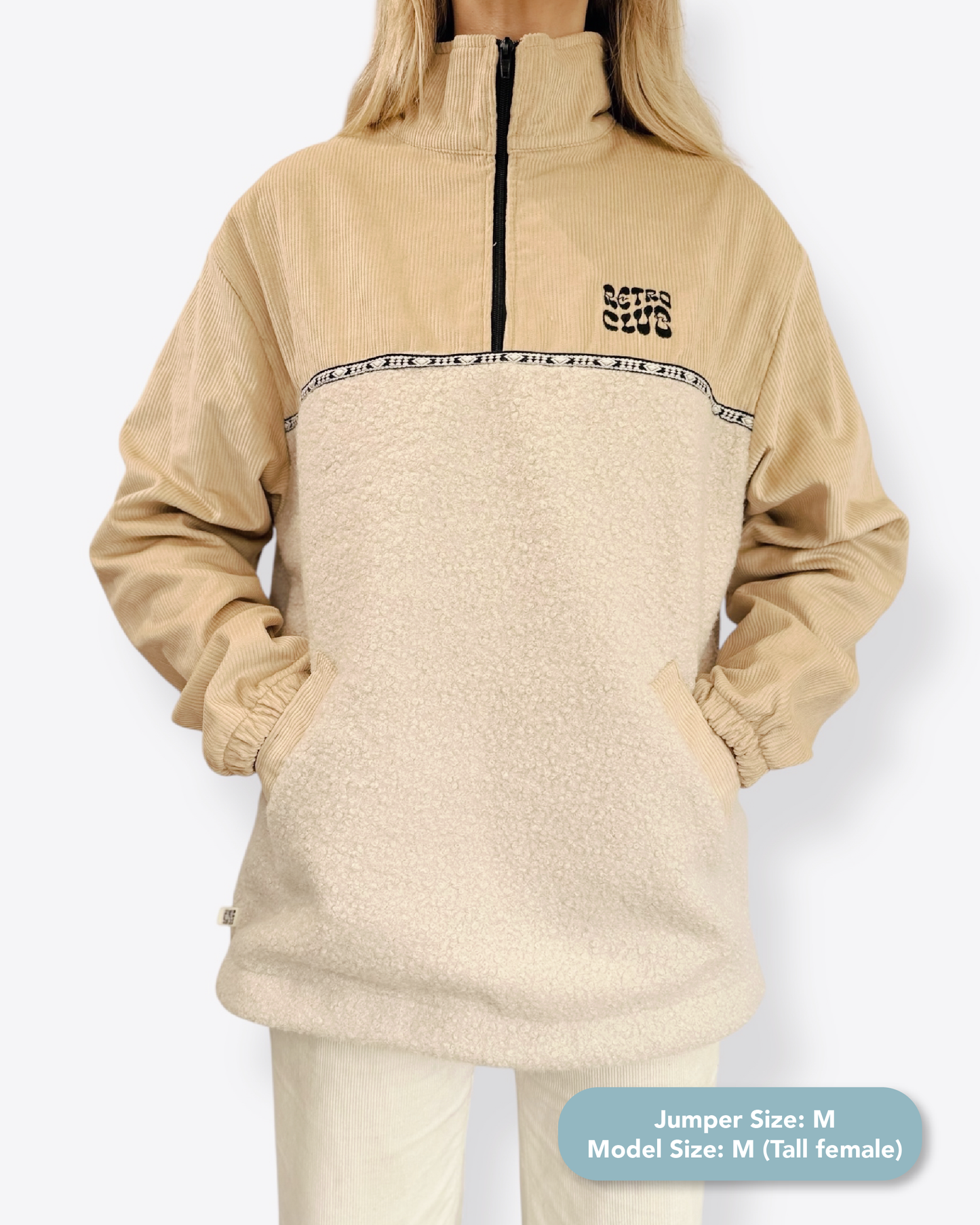 Dawn quarter zip - Butter Sherpa