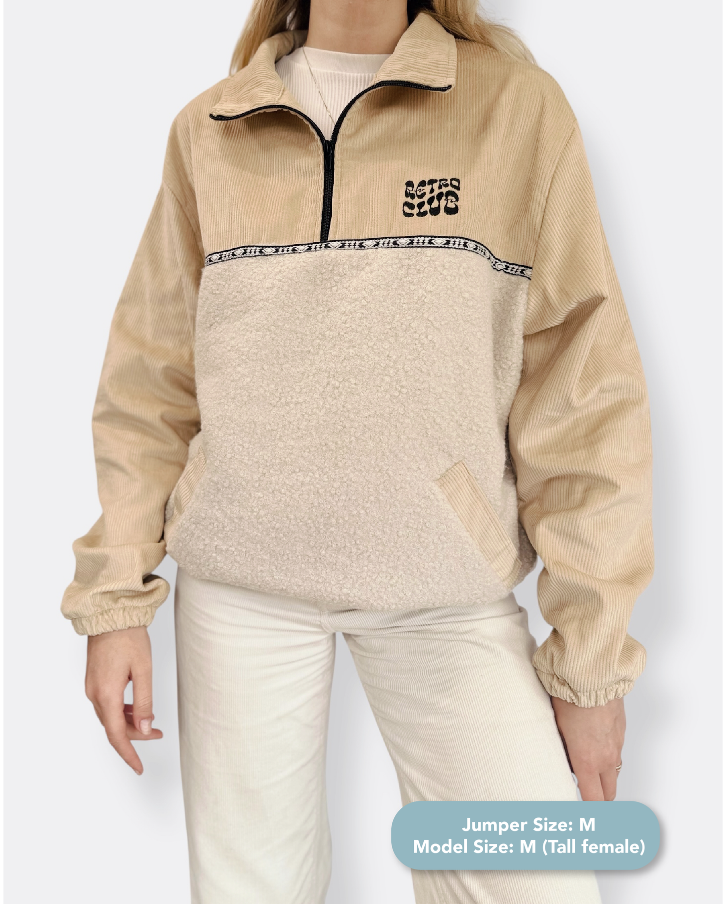 Dawn quarter zip - Butter Sherpa