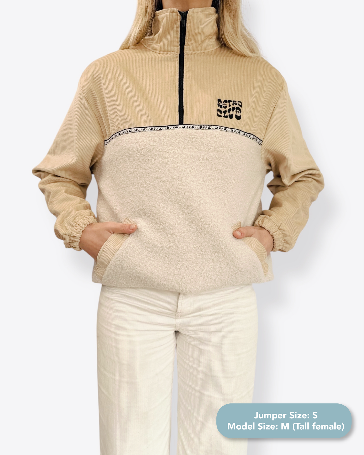 Dawn quarter zip - Butter Sherpa