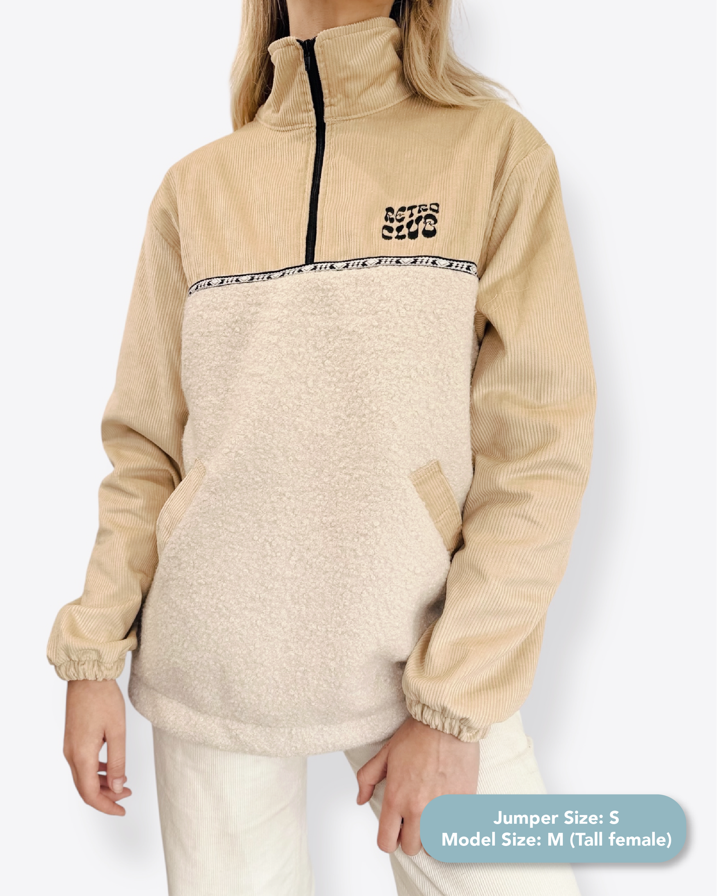 Dawn quarter zip - Butter Sherpa