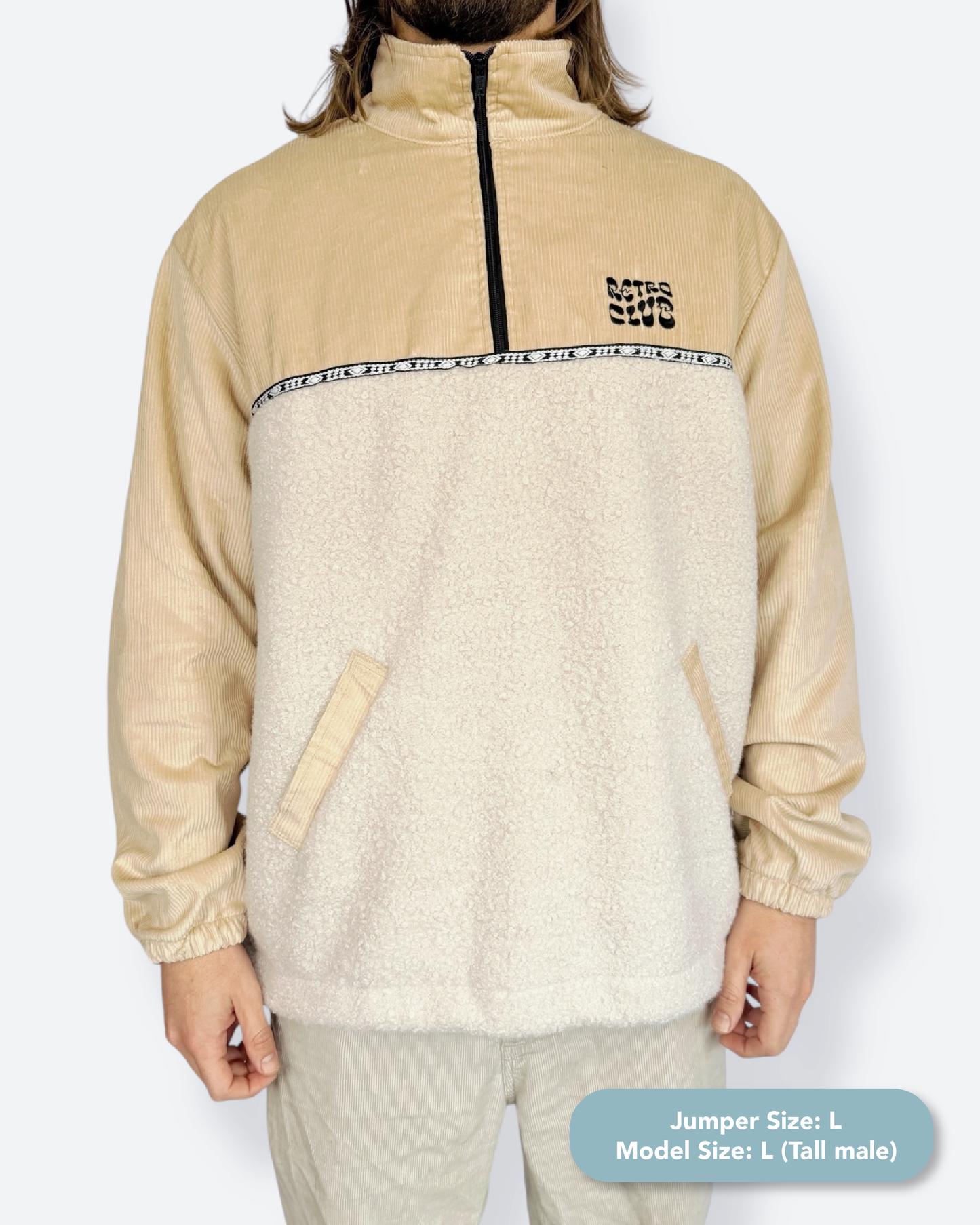 Dawn quarter zip - Butter Sherpa