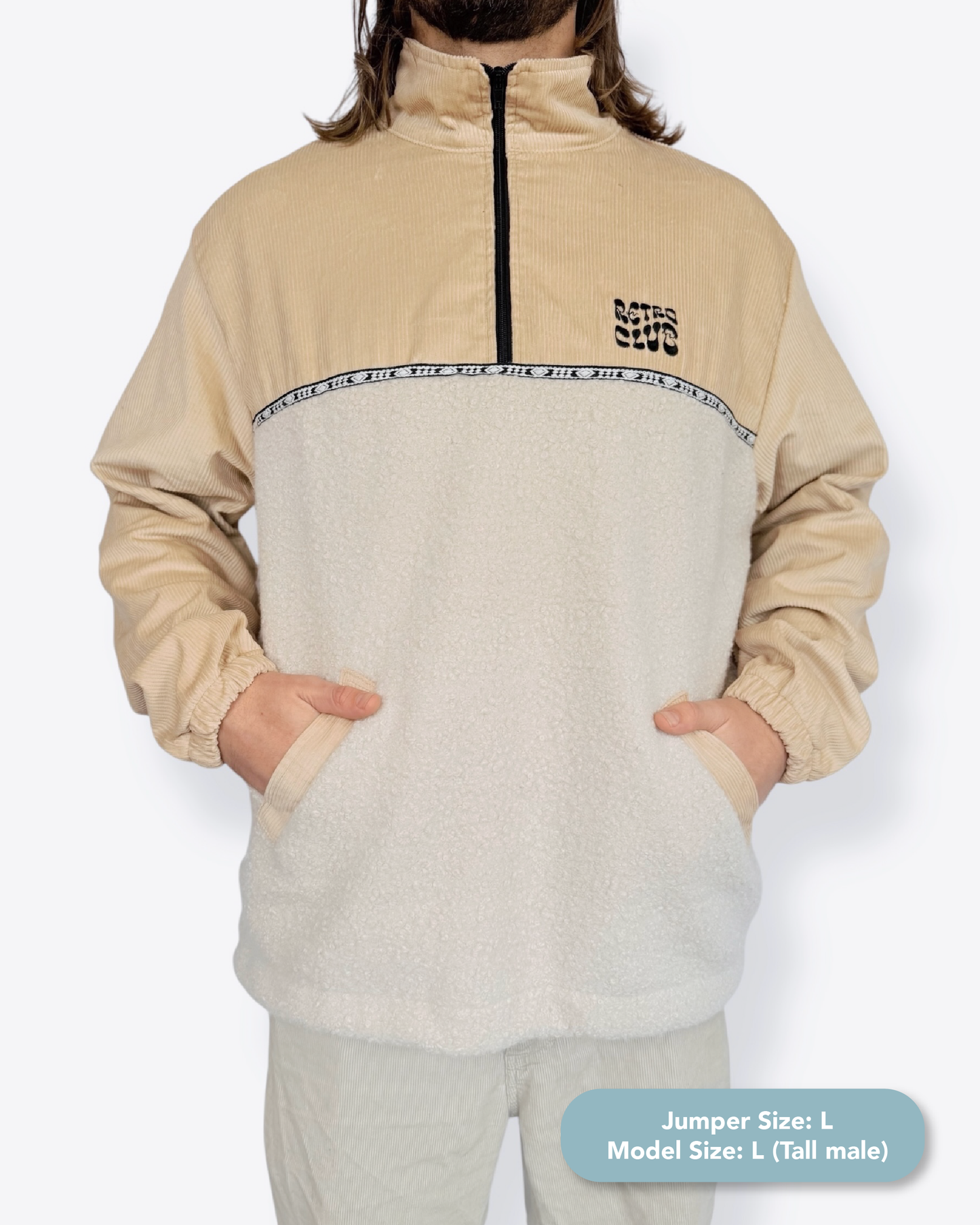 Dawn quarter zip - Butter Sherpa