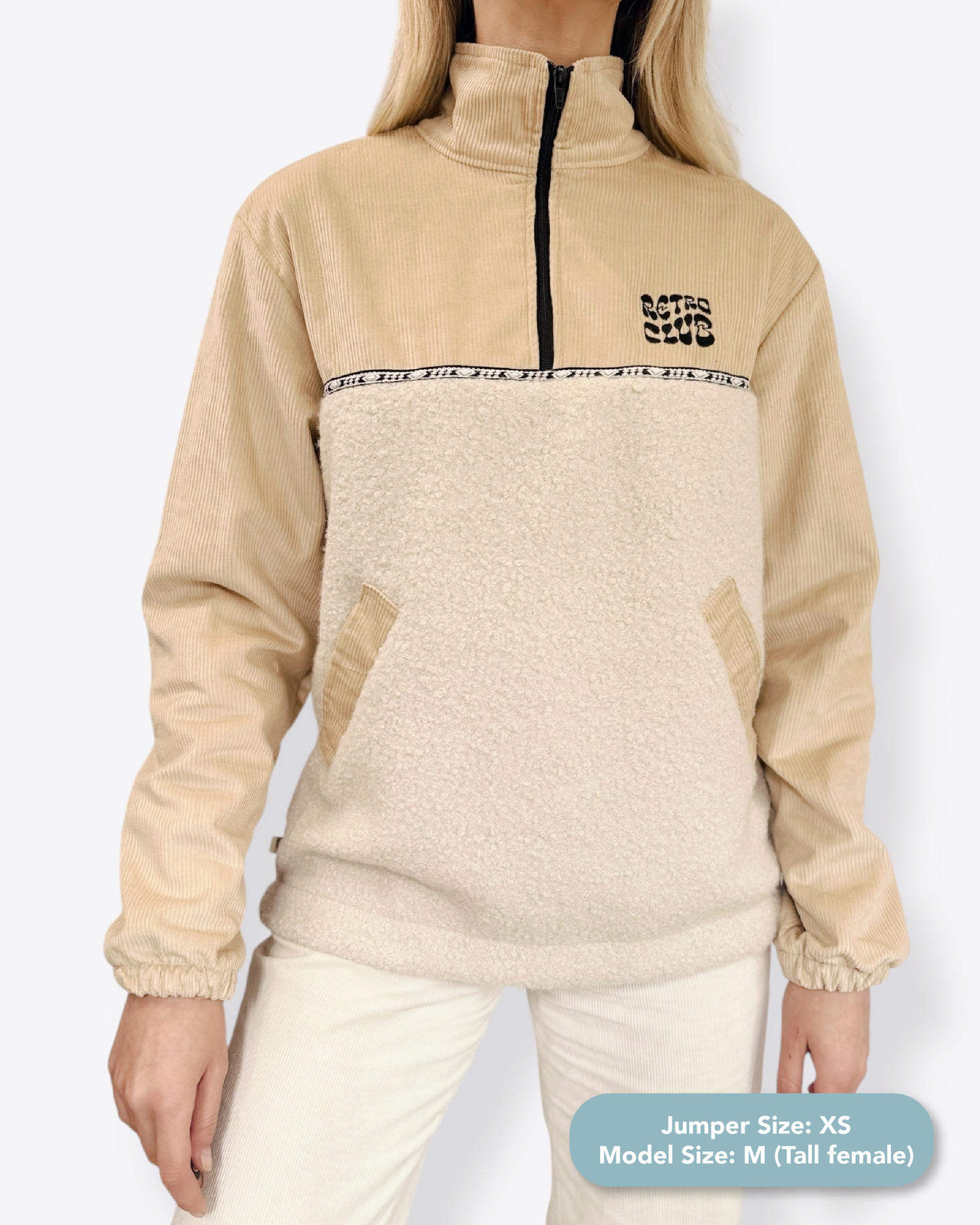 Dawn quarter zip - Butter Sherpa
