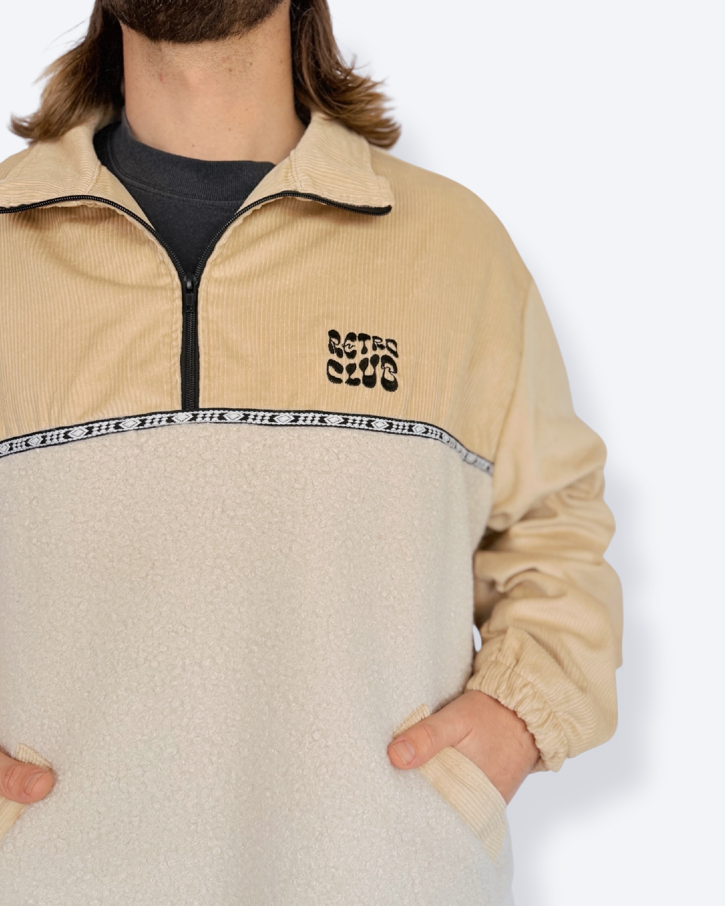 Dawn quarter zip - Butter Sherpa