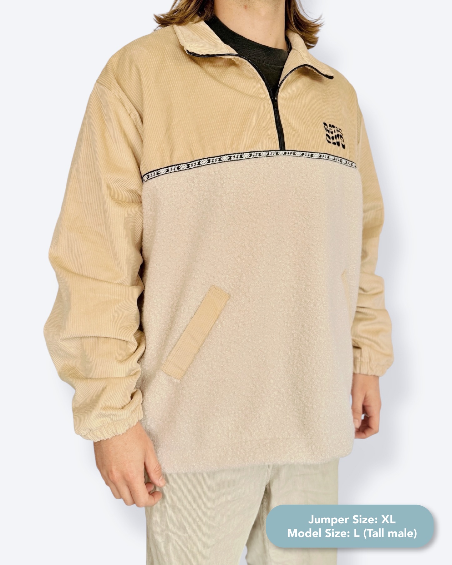 Dawn quarter zip - Butter Sherpa