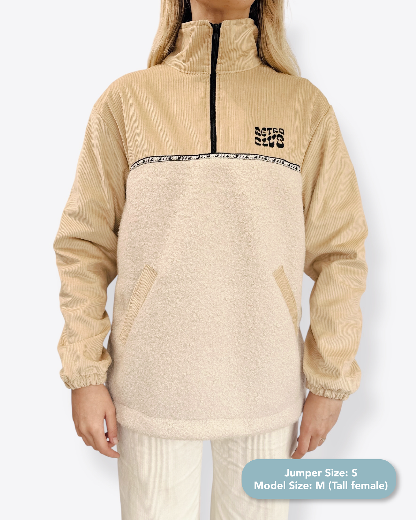 Dawn quarter zip - Butter Sherpa