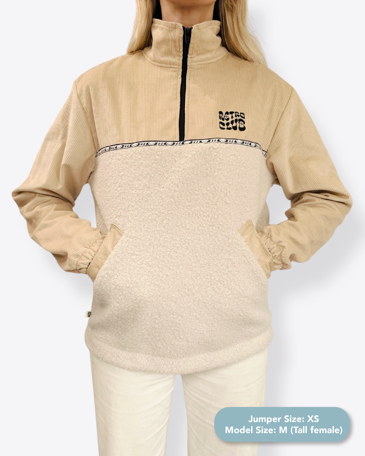 Dawn quarter zip - Butter Sherpa