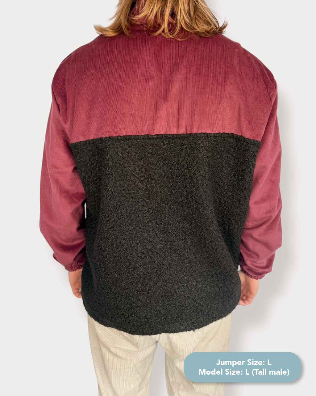 Dawn quarter zip - Black Sherpa