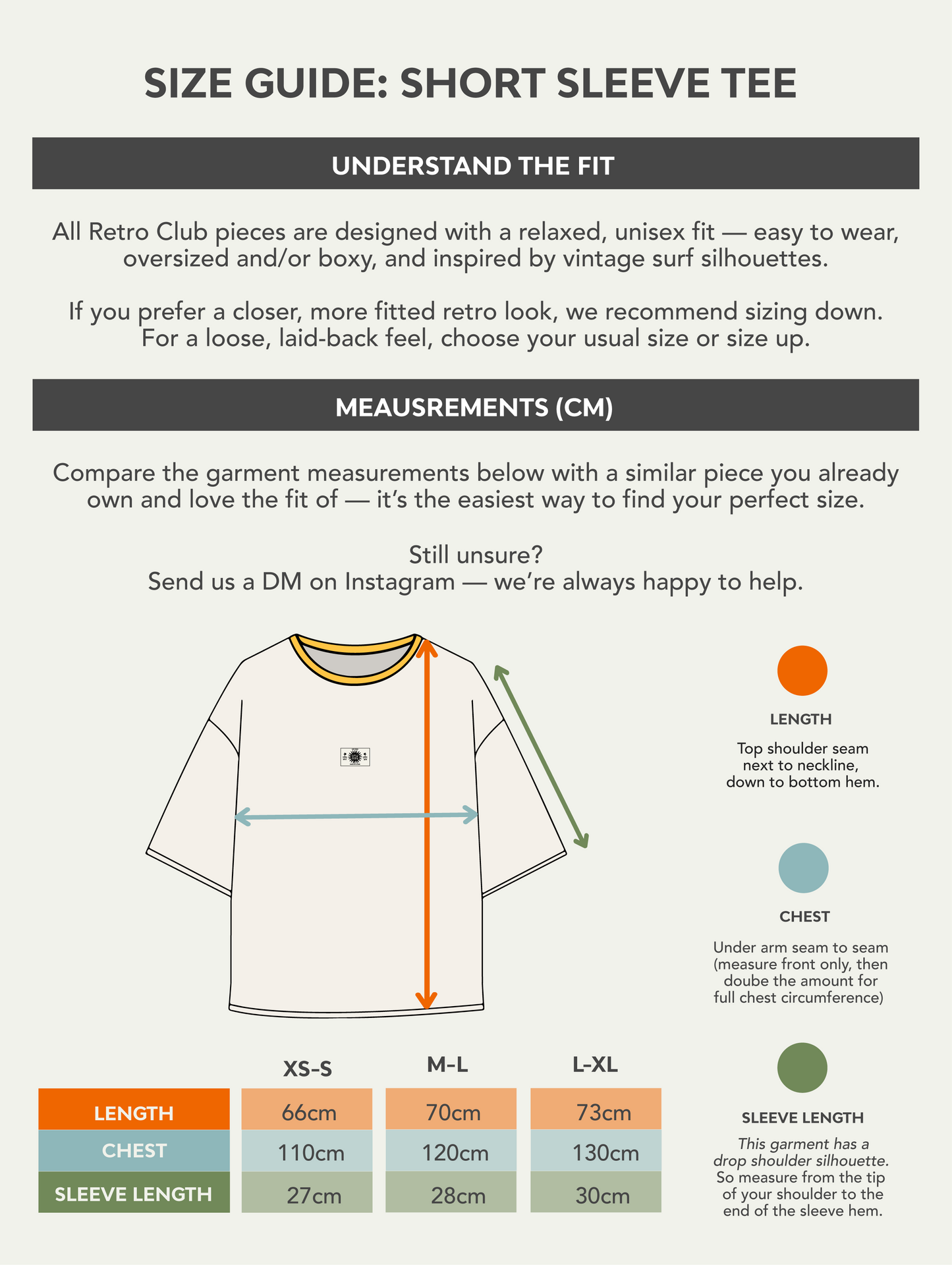 Unisex Laid Back Short Tee (Red)