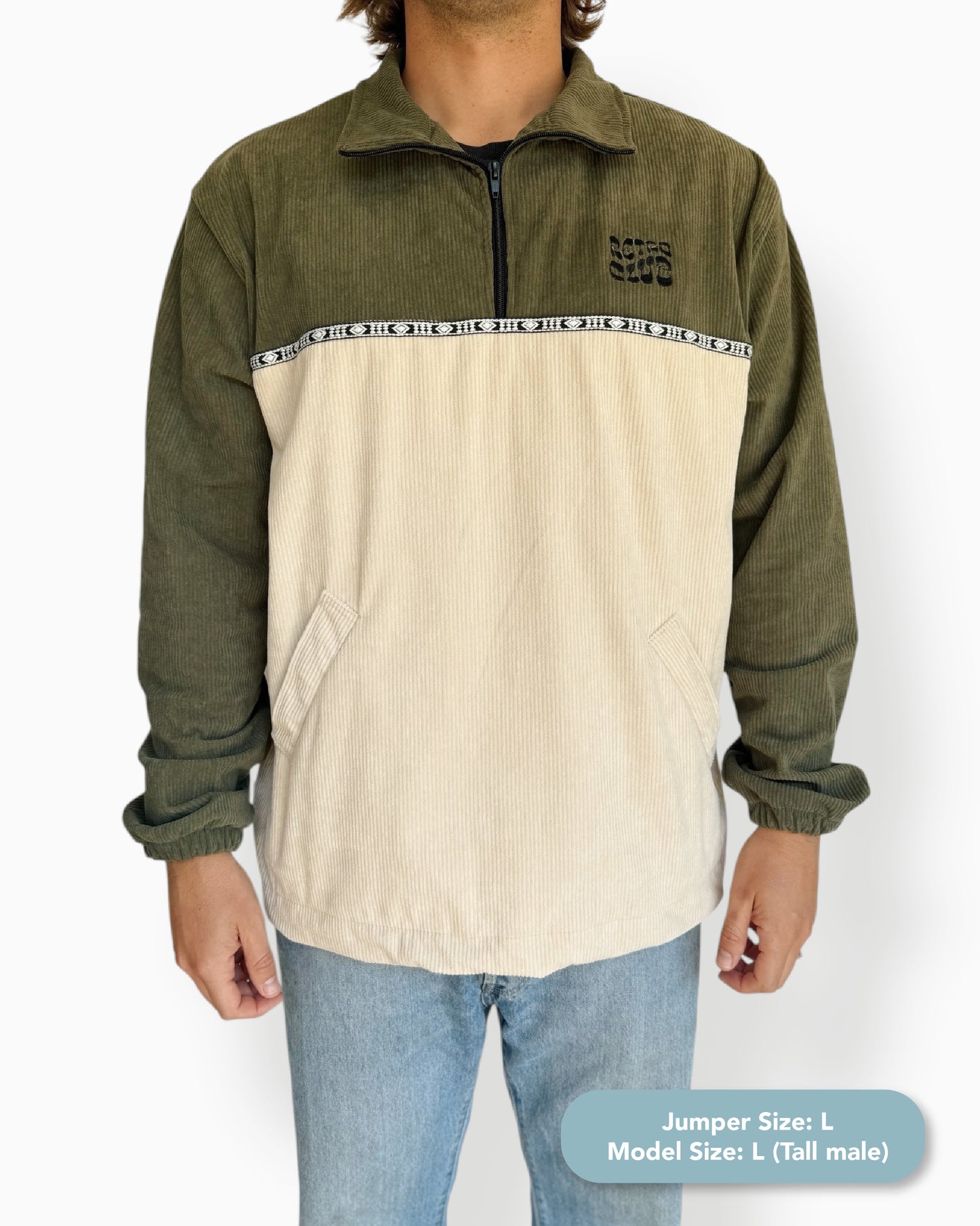 Dawn quarter zip - Olive