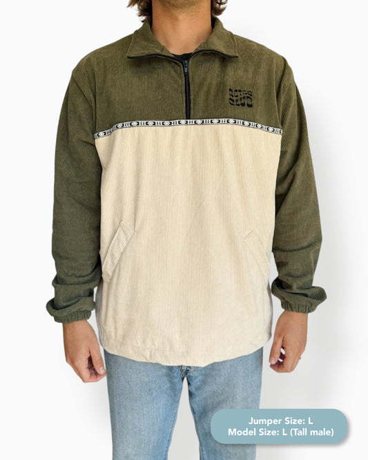 Dawn quarter zip - Olive