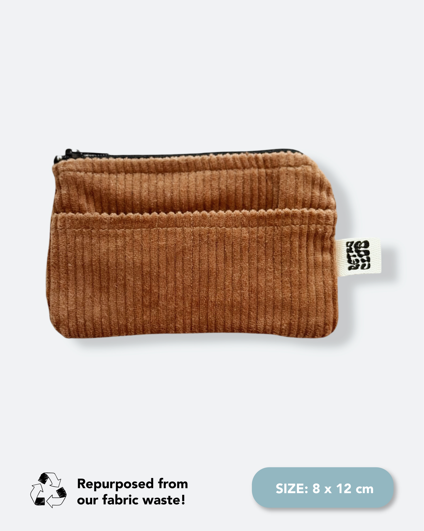 Zero Waste Pouch Set - Camel Corduroy