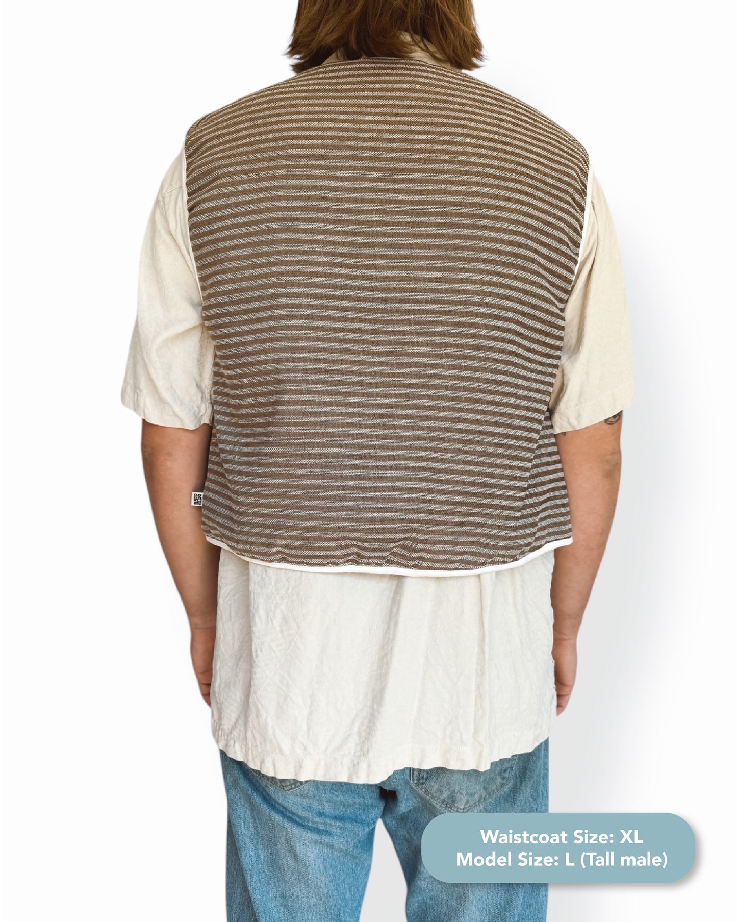 Striped Gilet Waistcoat