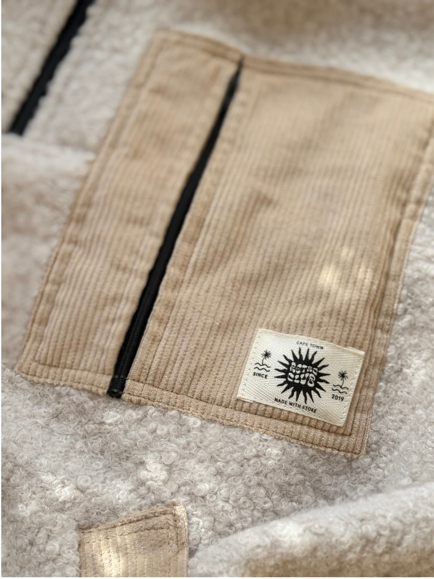 Summit Quarter Zip - Cream Sherpa