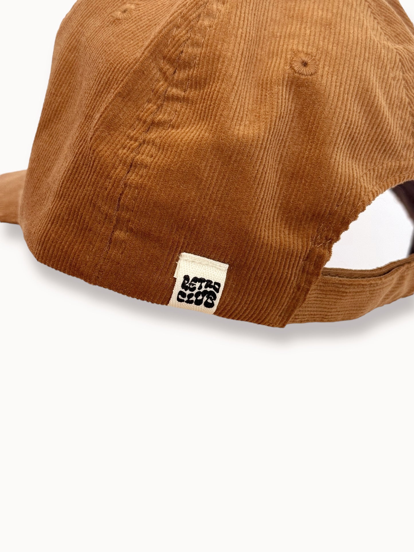 "Earth Passenger" Corduroy Cap (Tan)