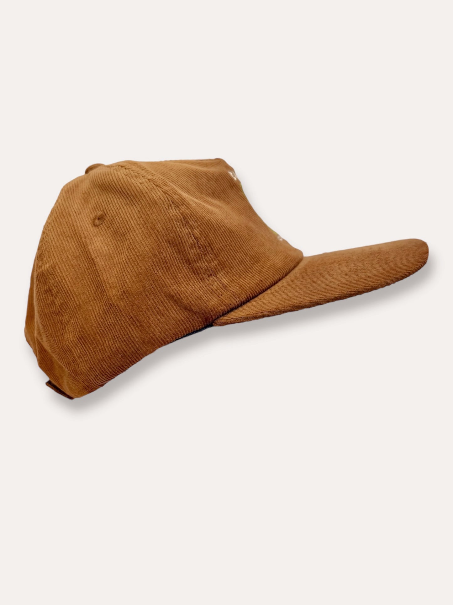 "Earth Passenger" Corduroy Cap (Tan)