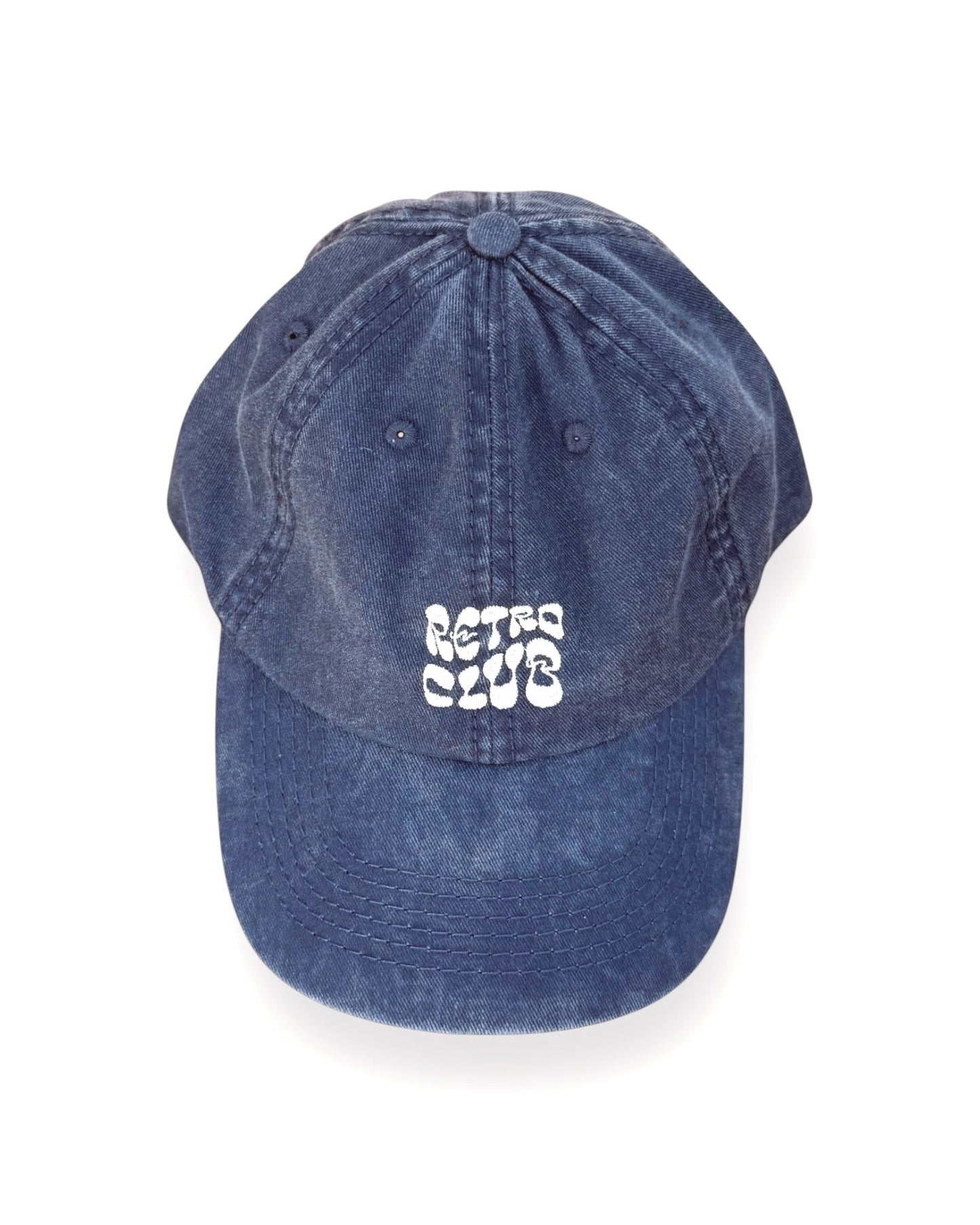 Dad Cap - Wonky Logo (Navy)
