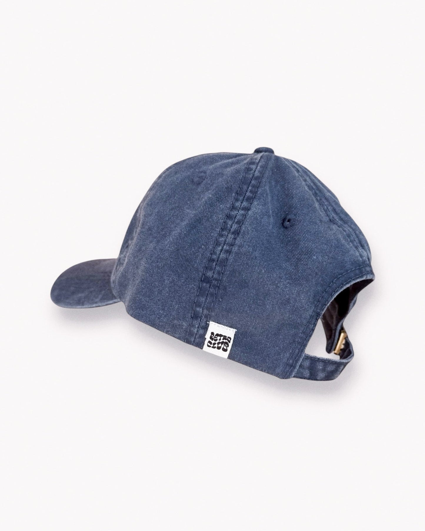 Dad Cap - Wonky Logo (Navy)