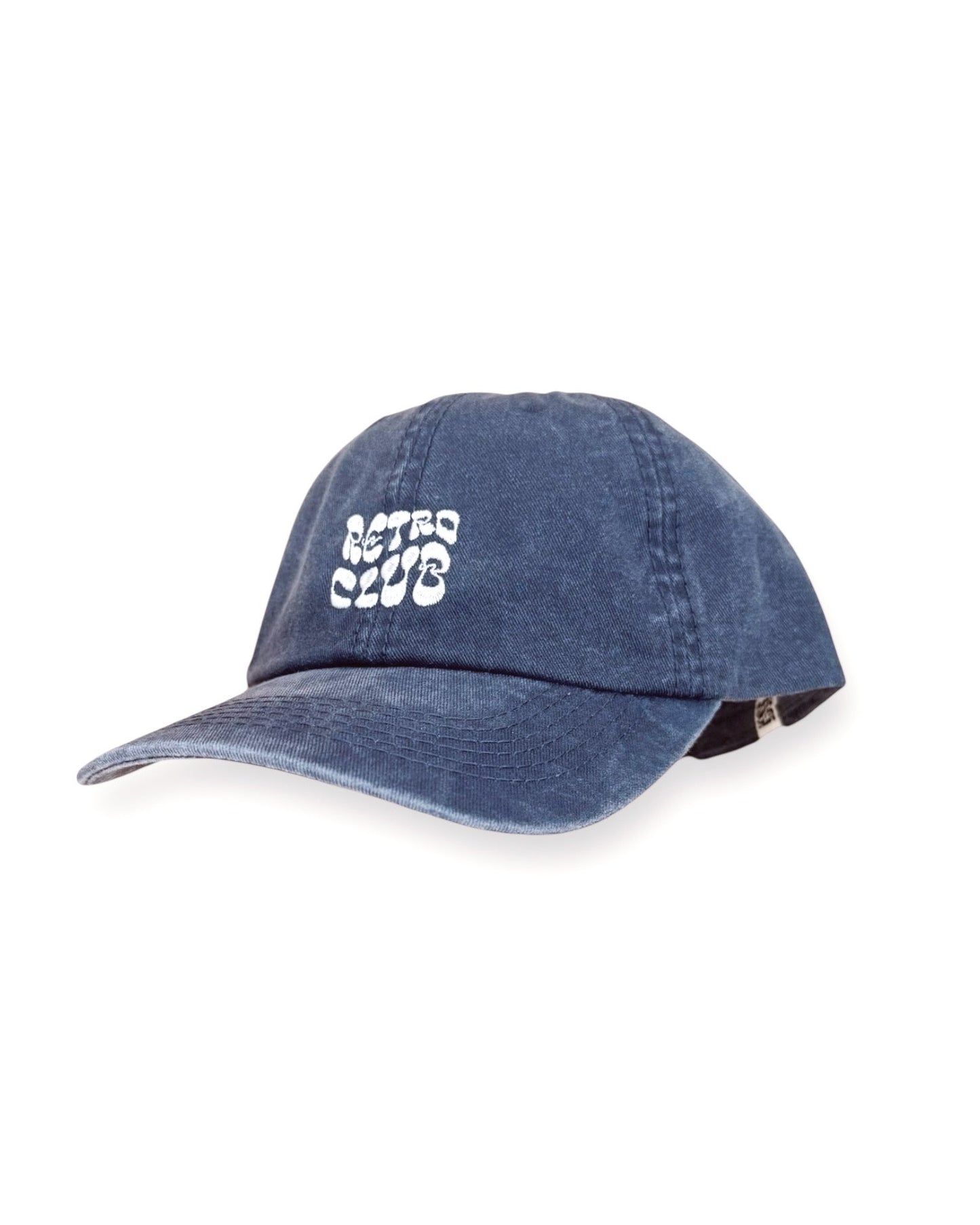 Dad Cap - Wonky Logo (Navy)