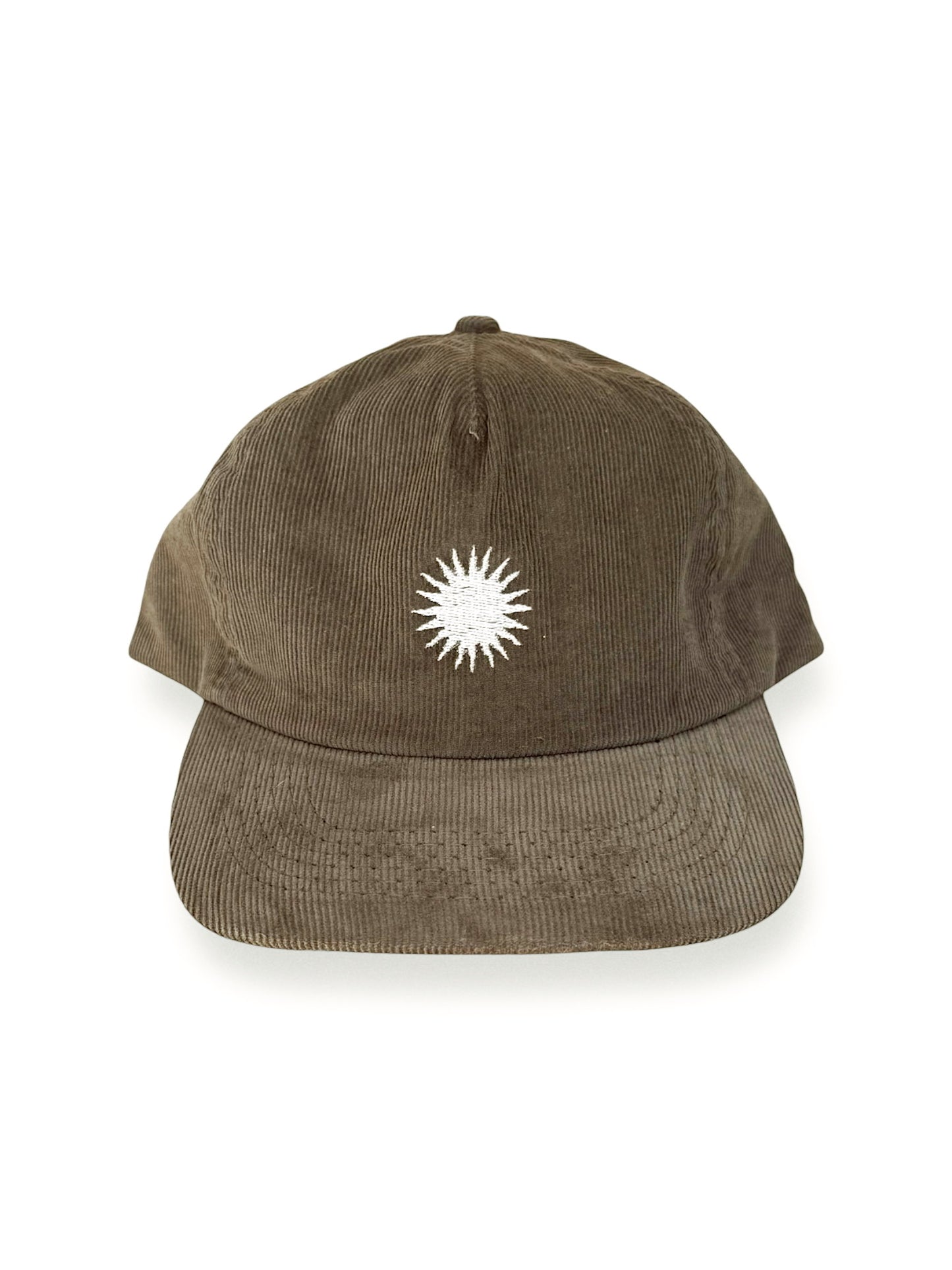 "Laid Back Since Way Back" Corduroy Cap (Khaki)
