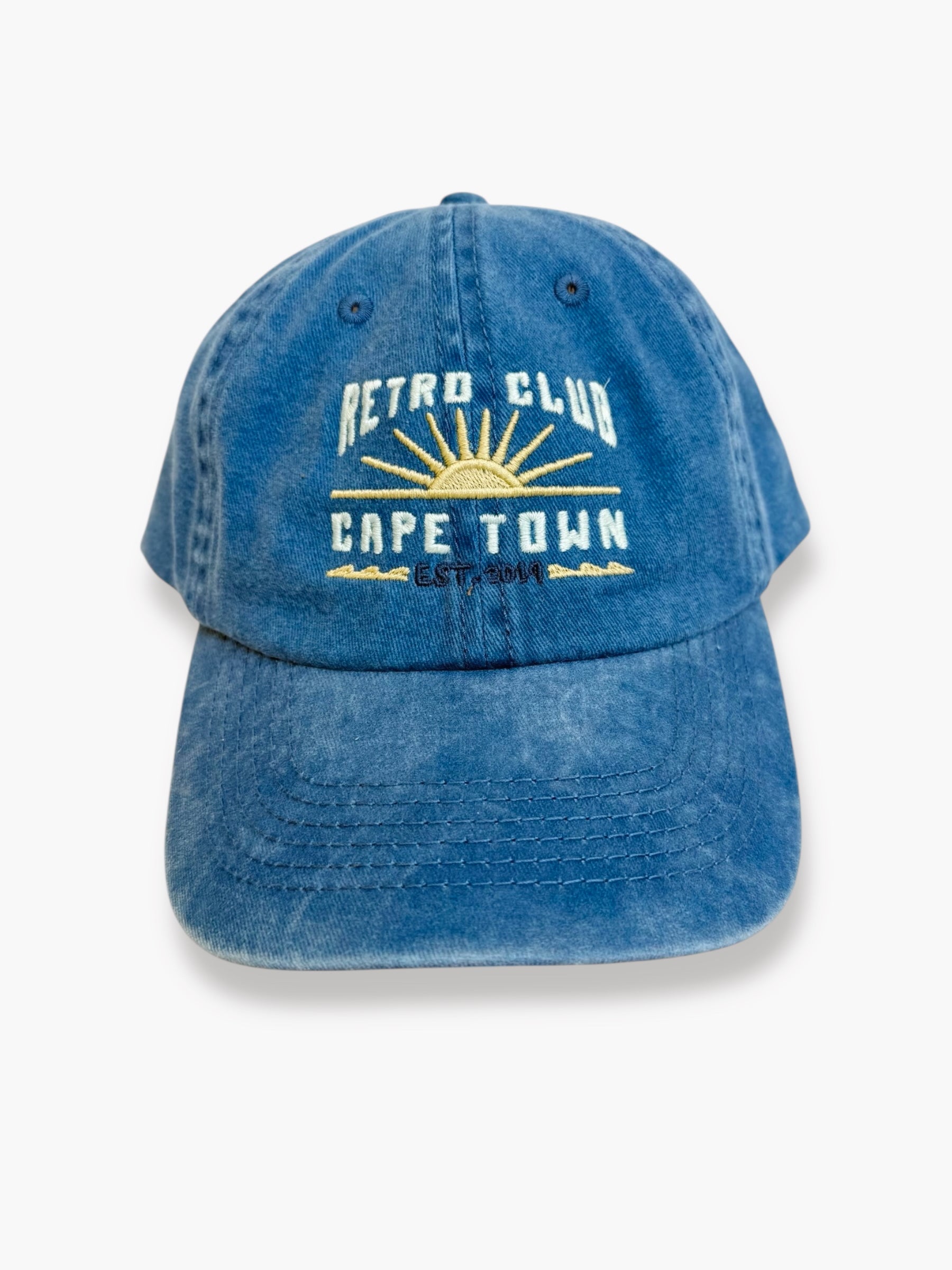 S.F.C / SIMPLE CAP – Indigo Blue Retro Dap Cap - Malibu Blue 