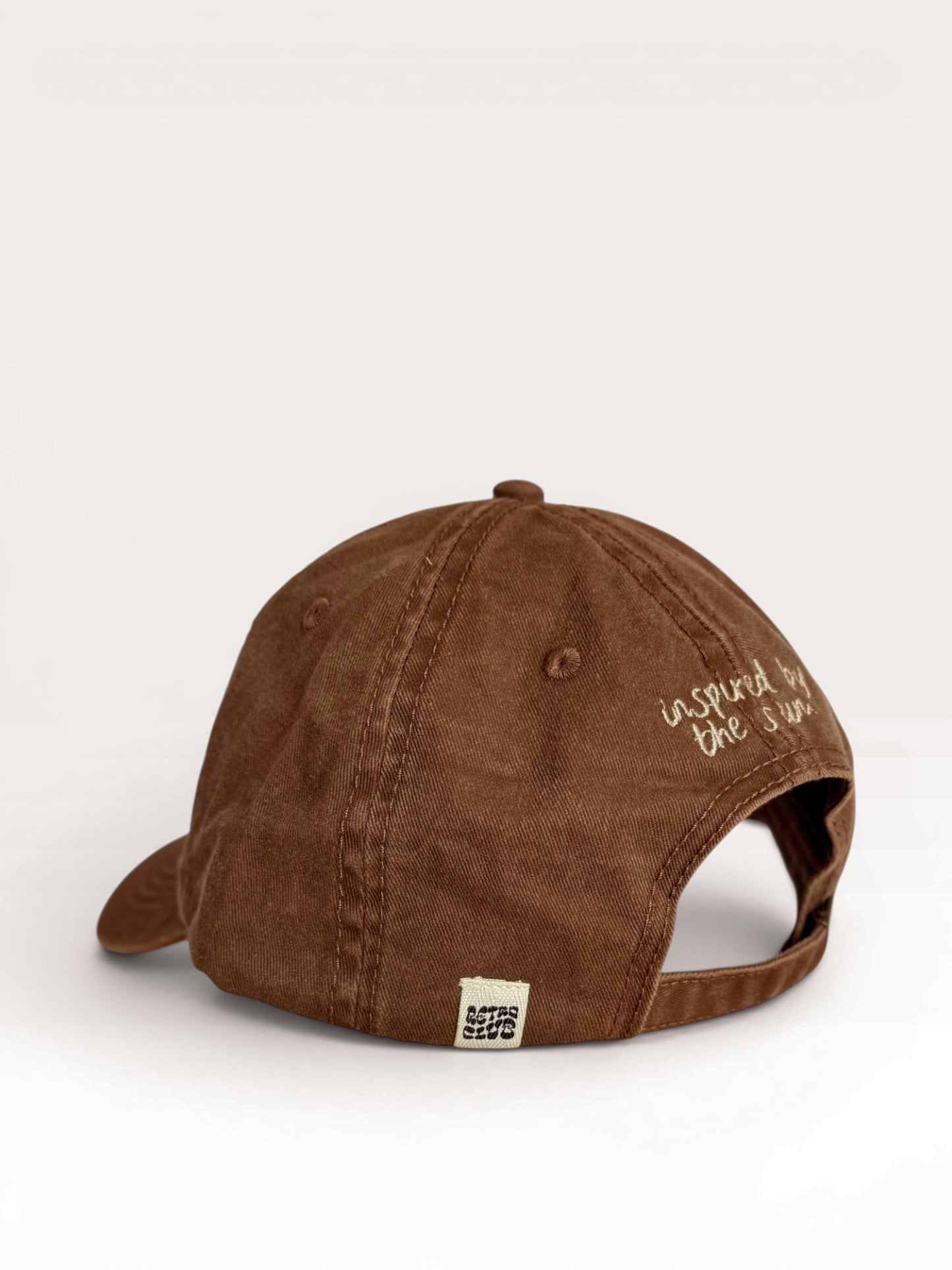 Retro Dap Cap - Brown "Inspired by the sun"