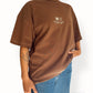 Unisex "Sunset" Short Tee (Brown)