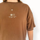 Unisex "Sunset" Short Tee (Brown)