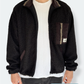 Bomber Jacket - Black Sherpa