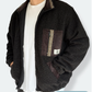 Bomber Jacket - Black Sherpa