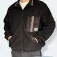 Bomber Jacket - Black Sherpa