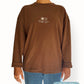 Unisex "Sunset" Long Tee (Brown)