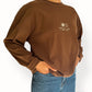 Unisex "Sunset" Long Tee (Brown)