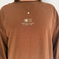 Unisex "Sunset" Long Tee (Brown)