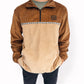 Dawn quarter zip - Burnt