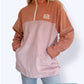 Dawn quarter zip - Coral Corduroy