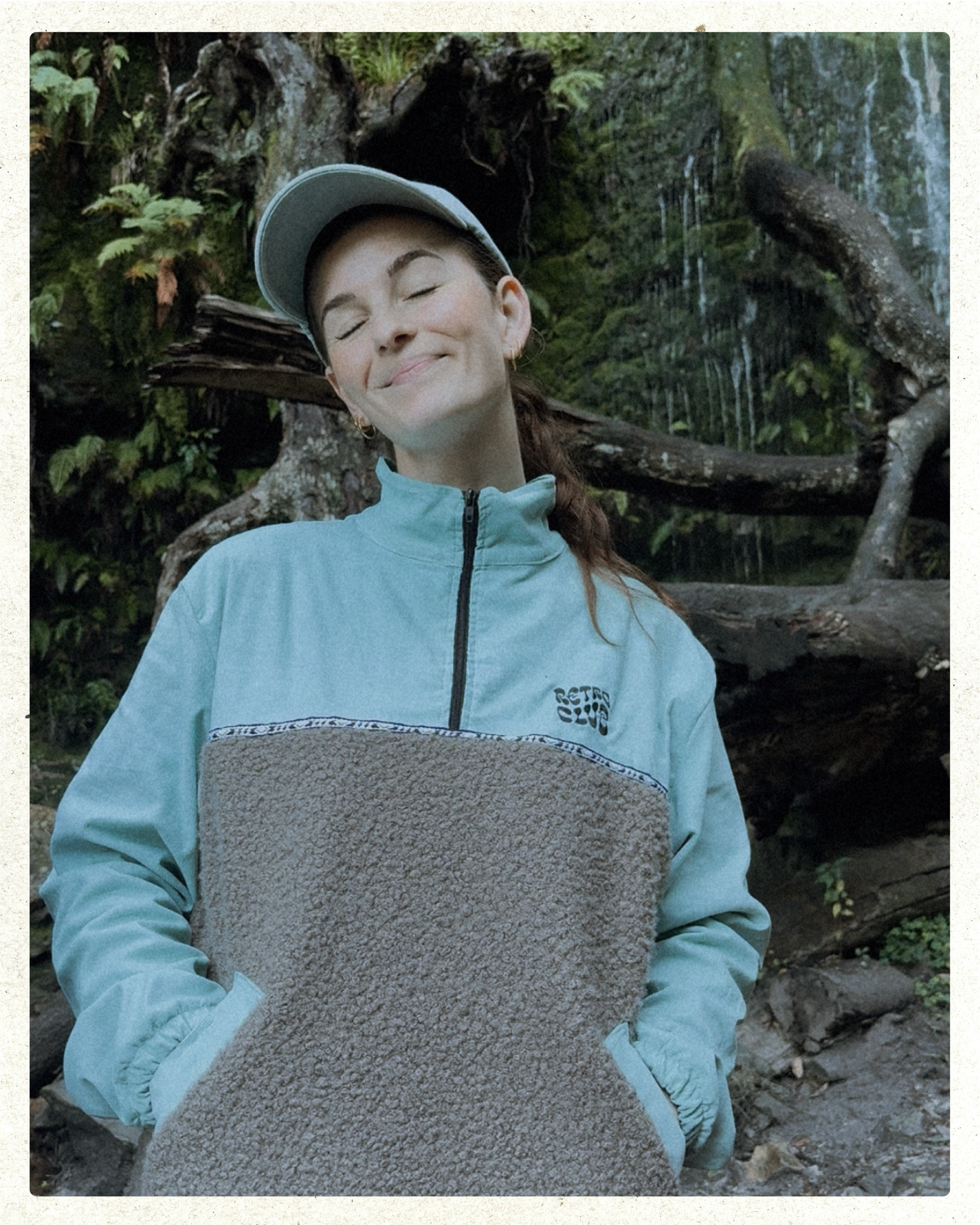 Dawn quarter zip - Blue Sherpa