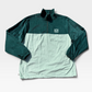 Dawn Corduroy Quarter-Zip (Teal)