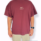 Unisex "Sunset" Short Tee (Maroon)