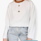 Unisex Classic White Long Sleeve (Burnt Collar)