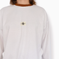 Unisex Classic White Long Sleeve (Burnt Collar)