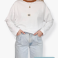 Unisex Classic White Long Sleeve (Burnt Collar)