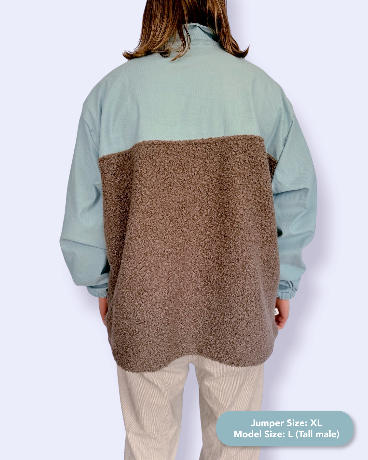 Dawn quarter zip - Blue Sherpa