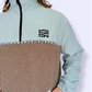 Dawn quarter zip - Blue Sherpa