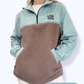 Dawn quarter zip - Blue Sherpa