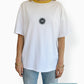 RC Sun - Unisex Short White Tee (Mustard Crew)