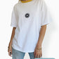 RC Sun - Unisex Short White Tee (Mustard Crew)