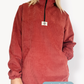Dusk quarter zip - Retro Red