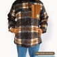 Summit Quarter Zip - Plaid Sherpa